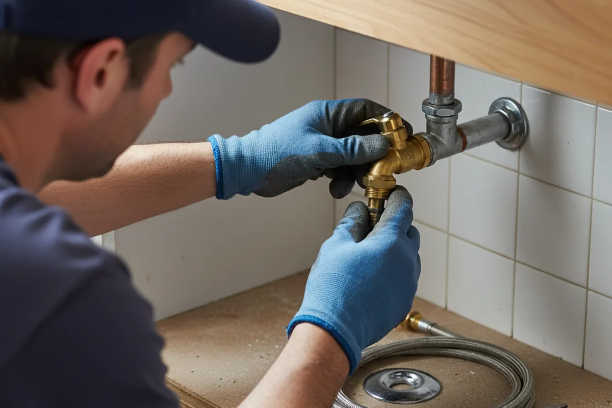 Shutoff valve and fitting work during Emergency Plumbing in Buena Park